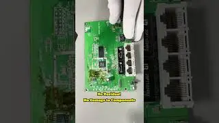 Dry Ice Blasting Machine to remove flux from PCB #dryicecleaning #dryiceblasting #pcb #pcba #smt