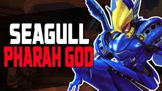 SEAGULL PHARAH GOD! 12 BARRAGE KILLS! [ OVERWATCH SEASON 6 TOP 500 ]