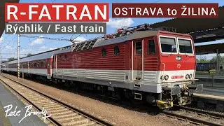 TRIP REPORT | R-Fatran | ZSSK R&yacute;chlik (Fast train) | Ostrava to Žilina | 1st class