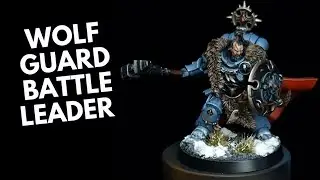 How to Paint Space Wolves - Wolf Guard Battle Leader