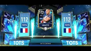 TOTS Exchange(111 & 112 player exchanges)Wait for the last pack #fifamobile #psg #mbappe #brazil