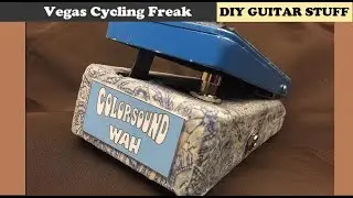 100% Scratch-built Wah Pedal Using Wood and Aluminum