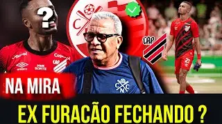 🔴😱ATACANTE EX-ATHLETICO PR LIVRE PARA ASSINAR COM O NÁUTICO! LISTA DE REFORÇOS E MAIS