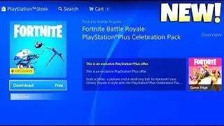 FREE! PLAYSTATION PLUS PACK 3! (How to Download) Fortnite Battle Royale