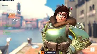 P.FUSION EQO PRO MEI AND HANZO - POTG! [ OVERWATCH 2 SEASON 4 TOP 500 ]