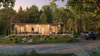 Explore a home that represents a harmonious blend of contemporary aesthetics and cozy living.