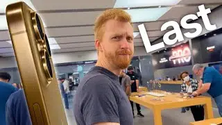 LAST in Line for iPhone 16 🥲