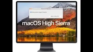 كسر نظام الحماية لاجهزة الماك Crack Security system Mac Os High Sierra