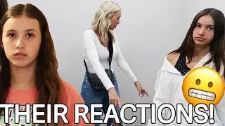 The Girls First Time in the House seeing their rooms