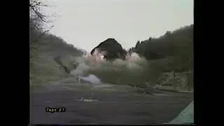 Explosives Controlled Blast Demonstration near Tamaqua