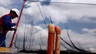 Instalaci&oacute;n de Malla Red Contenci&oacute;n Escombros.