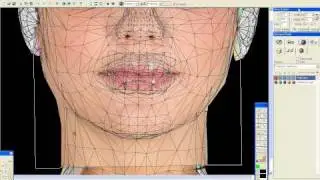 Texturing the face of a SecondLife avatar using DeepPaint3D
