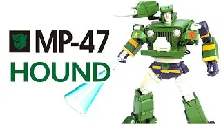 Takara Tomy Masterpiece MP-47 HOUND 探長【KL變形金剛玩具分享506】