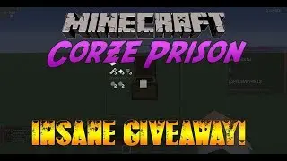 HUGE GIVEAWAY! | CORZE PRISONS