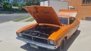 1974 Ford Falcon 500 XB GS Hardtop walkaround incl mechanicals interior