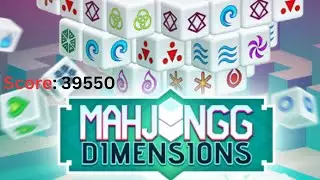 Mahjongg Dimensions | Score: 39550