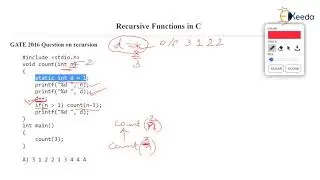 Gate 2016 Recursion Practice Questions | Data Structures | GATE | COMPUTER SCIENCE ENGINEERING
