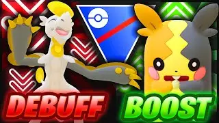 What is STRONGER?! DEBUFFING vs BOOSTING in the Great League in Pokemon GO