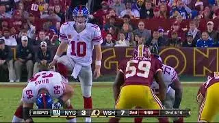 2012 - Giants @ Redskins Week 13