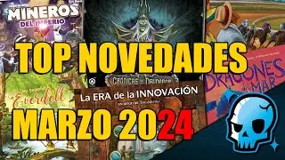 🔥 TOP NOVEDADES juegos de mesa MARZO 2024 🔥