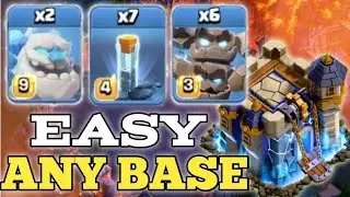 Th18 Meteor golem + Ice Golem + Totem Attack Strategy! New Th18 Attack Strategy 2025! Clash of Clans