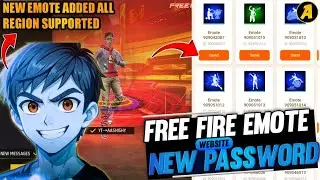 🔥Free Fire Emote Website Passwords | All Premium Emotes 100% Real & Working 2025😍| FF  Emote