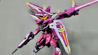 Bandai Mg Justice Gundam 1/100 speed build