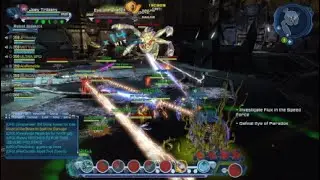 DCUO - SFFE 1ST N 2ND BOSS No Death Feat - Gadgets DPS POV