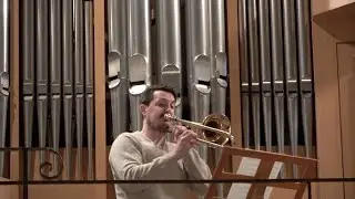 Prince of Denmark's March for alto trombone
