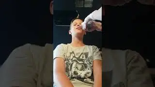 1st Nose piercing ouch!!