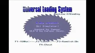 Atari ST Cracktro [278] Ski Simulator Cracktro by D-Bug
