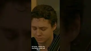 Strahinja Mitrovic & Will Duerden #double  #bass  and Cristiana Achim #piano