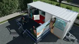 Island Imprint - 3D Rendering