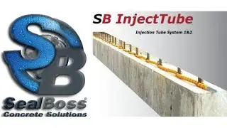 Injection Tube / Injection Hose System SealBoss Inject Tube Type 2 Construction Cold Joint