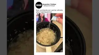 KYK Yurdunda Pratik Bir Pilav Hazırlayan Kız👏
