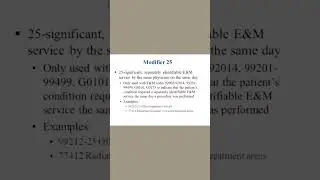 #Modifier 25#CPC#Medical coding hub PC