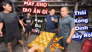 Ku Vàng phối hợp với quay phim tạo ra loại kẹo bí ẩn này để hốt lại Thánh Xàm vì đã gây hấn