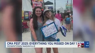 CMA Fest 2025: Everything you missed on Day 1
