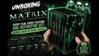 Ultimate Matrix Collection 10 Disc Box Set #physicalmedia #unboxing g