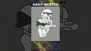 lego Stormtrooper Daily Sketch