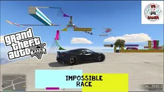 GTA 5 IMPOSSIBLE PARKOUR RACE  (FUNNY MOVEMENT )