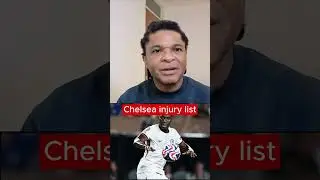 Chelsea Injury Update: #chelseafc #chelseanews #championsleague #cfc #injuryupdate