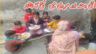 Punjabi vlogslaloo mater shaljem banane ka terikaltreditional village life vlogs