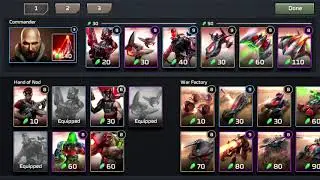 Command and Conquer Rivals - Trying out a new Nod deck #commandandconquer #noddeck