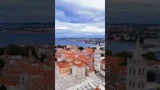 Zadar, #Croatia #Travel #Fligh #History...9th century church...Organs/music of the sea waves