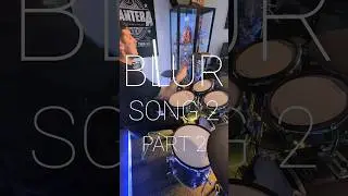 🔥BLUR - SONG2 (Part2)🔥 🥁Drum Cover🥁 @blur #shorts #blur #drums #drumcover #rock #pixel8 #music