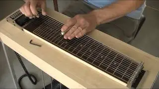 Demo of universal pedal steel without Pedal 6