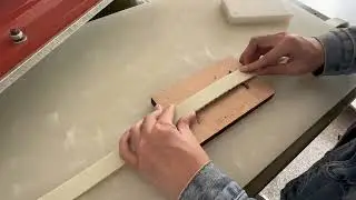 Timing belt finger cutting machine