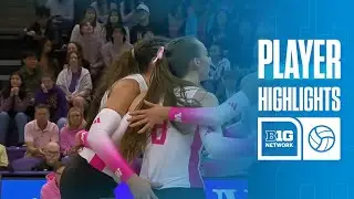 Mimi Colyer Highlights vs. Washington | Wisconsin Volleyball | 10/24/2025