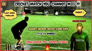 best indoor cricket team of Pakistan | Cricket match full of drama | who surprised us today ?